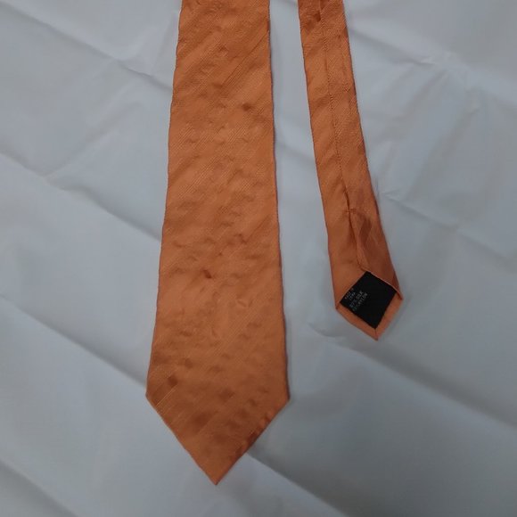 Sean John orange silk tie - Picture 1 of 11